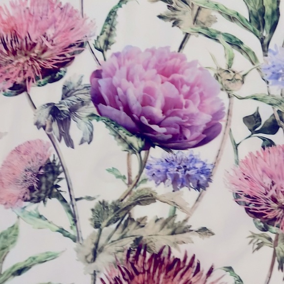 REDUCED TED BAKER LUCILEE NECKTIE FLORAL TUNIC DRESS SZ US 10 OR TED SZ 4 - Picture 5 of 12